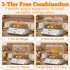 Electric Food Steamer, 15QT Vegetable Steamer with 3-Tier Stainless Steel Trays, 1200W, 24H Delay Start, Auto Shut-Off, BPA-Free 5