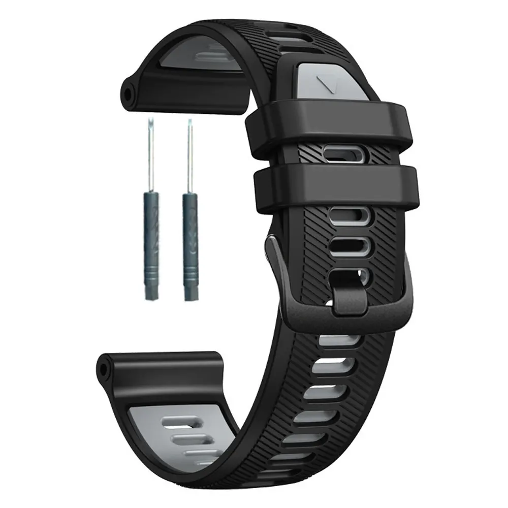 Silicone Wristband Replacement for Garmin Forerunner Watch