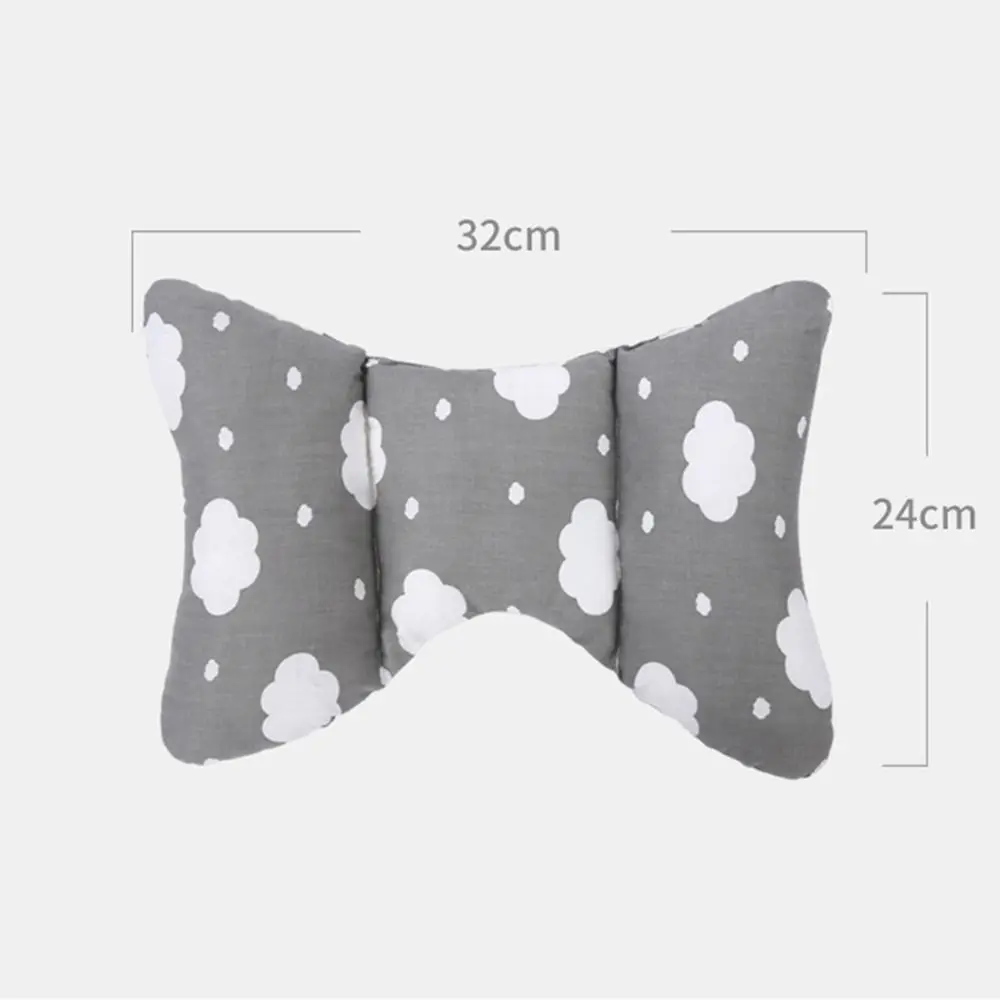 Cotton Baby Car Seat Headrest Neck Support Pillow