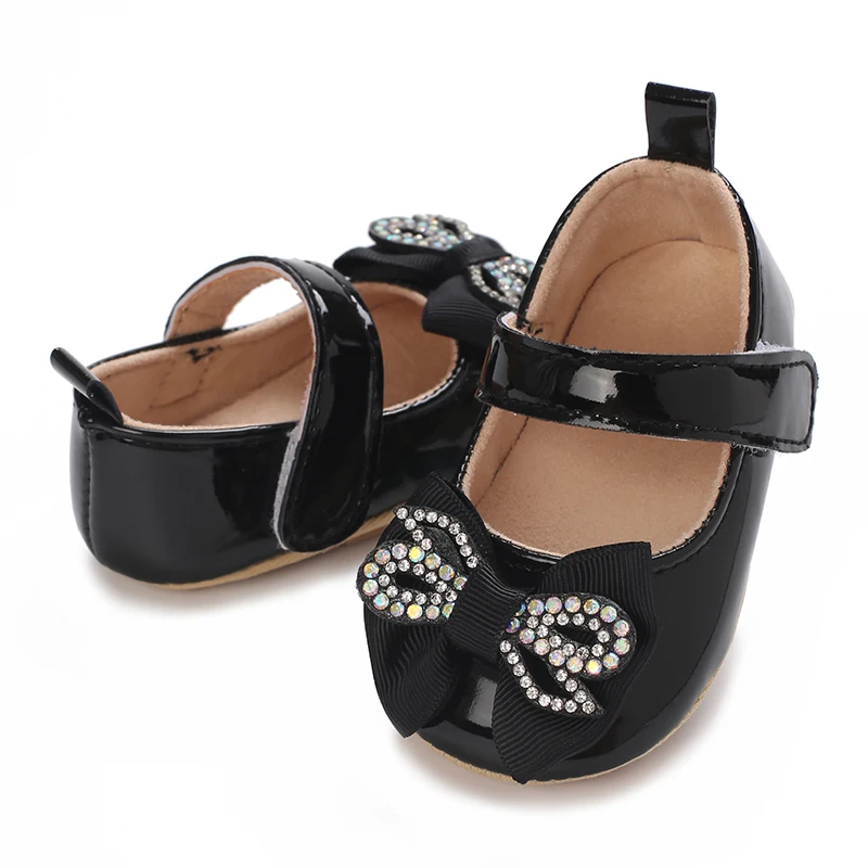 Baby Mädchen Lauflernschuhe 0-18 Monate Frühling Herbst Prinzessin Schuhe PU Weiche Sohle Mode Geschenk – Detail 28