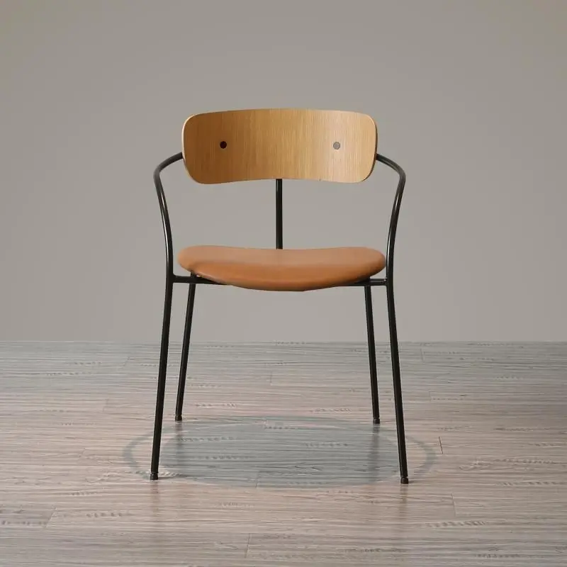 

Individual Living Room Dining Chairs Mobile Modern Luxury Dining Chair Dressing Antique Sillas Nordicas Home Furniture ZY50CY