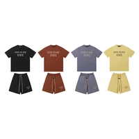 Nouvelle collection automne-hiver 2024 Classice : Ensemble décontracté été homme/femme avec t-shirt à manches courtes et short imprimé lettres 3