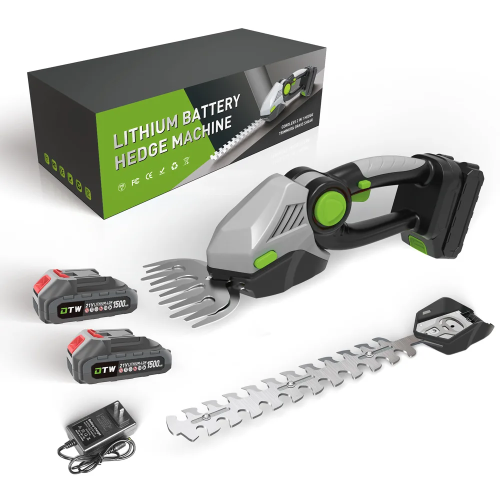 Electric Small Hedge Trimmer Lawnmower Household Wireless Handheld Mini Green BeltGardeningTrimmer Makita Cortasetos Taille Haie 4