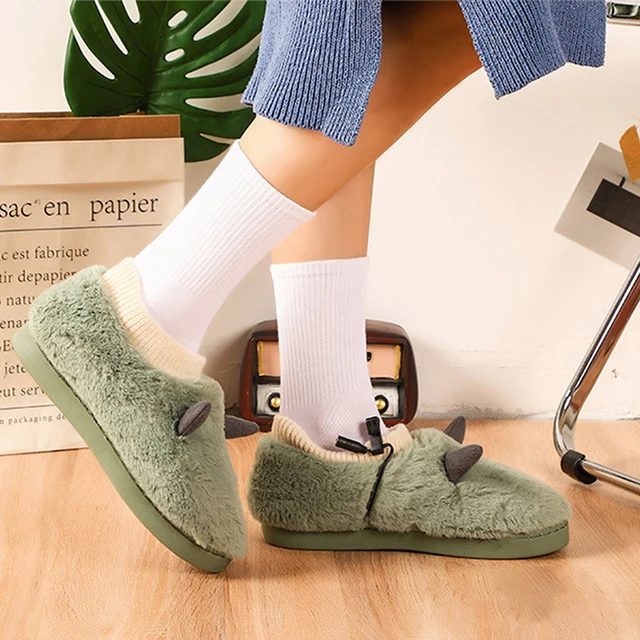 Elektromos Lábú Fűtő Papucs Usb Fűtött Láb Melegebb Hideg Megkönnyebbülés Plüss Meleg Téli Puha Mosható Cipő Ajándék - Image 5