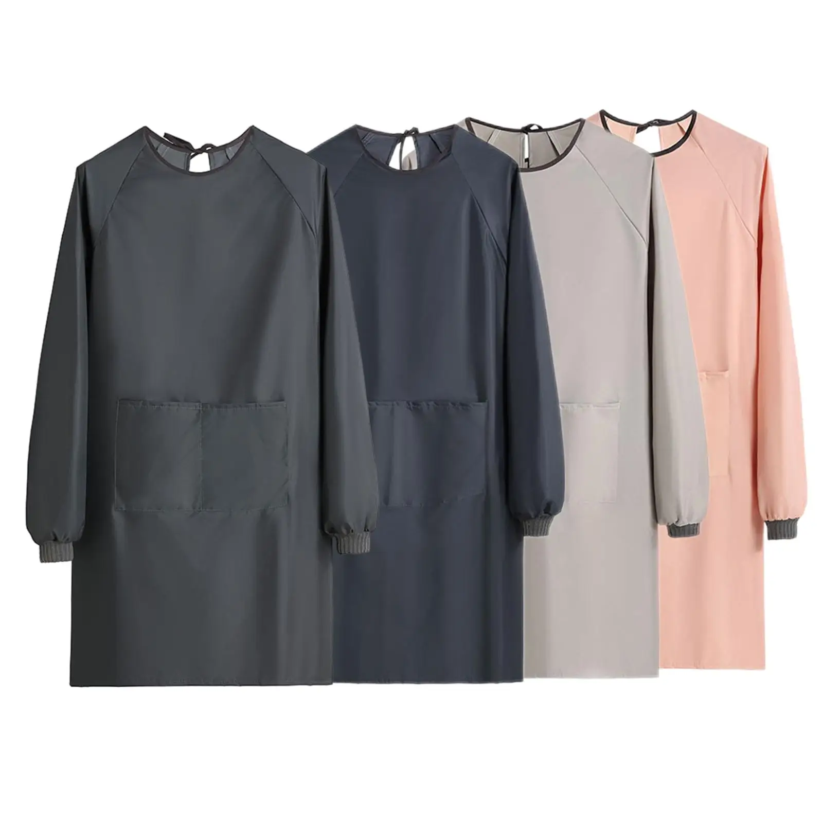 Pet Grooming Apron With 2 Pockets Anti Stick Beautician Dog Cat Bathing