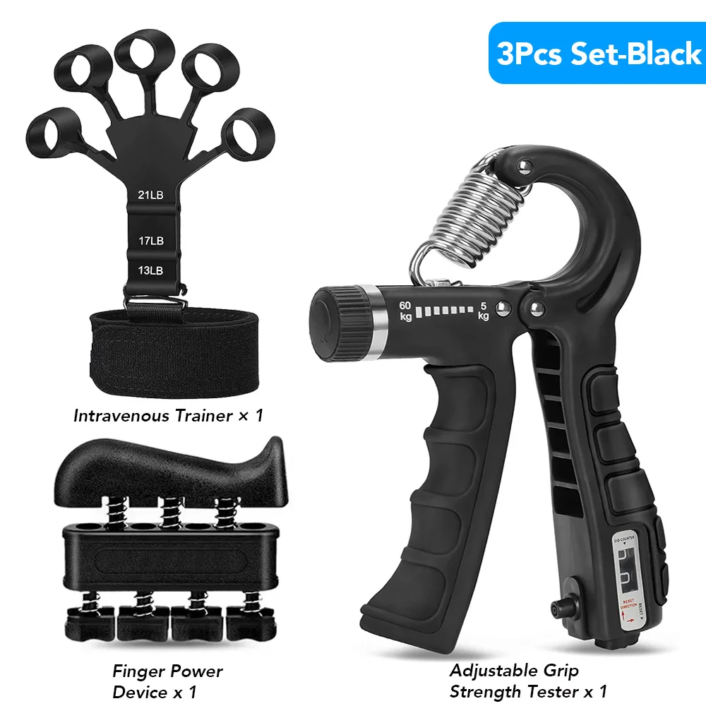 Adjustable Heavy Hand Gripper - Fitness Hand Exerciser & Strength Trainer
