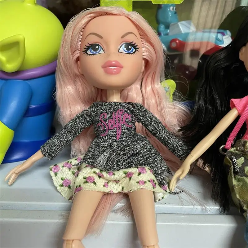Кукла братз для обучения, аброда, нефрит, забавные наклейки на багаж ...
