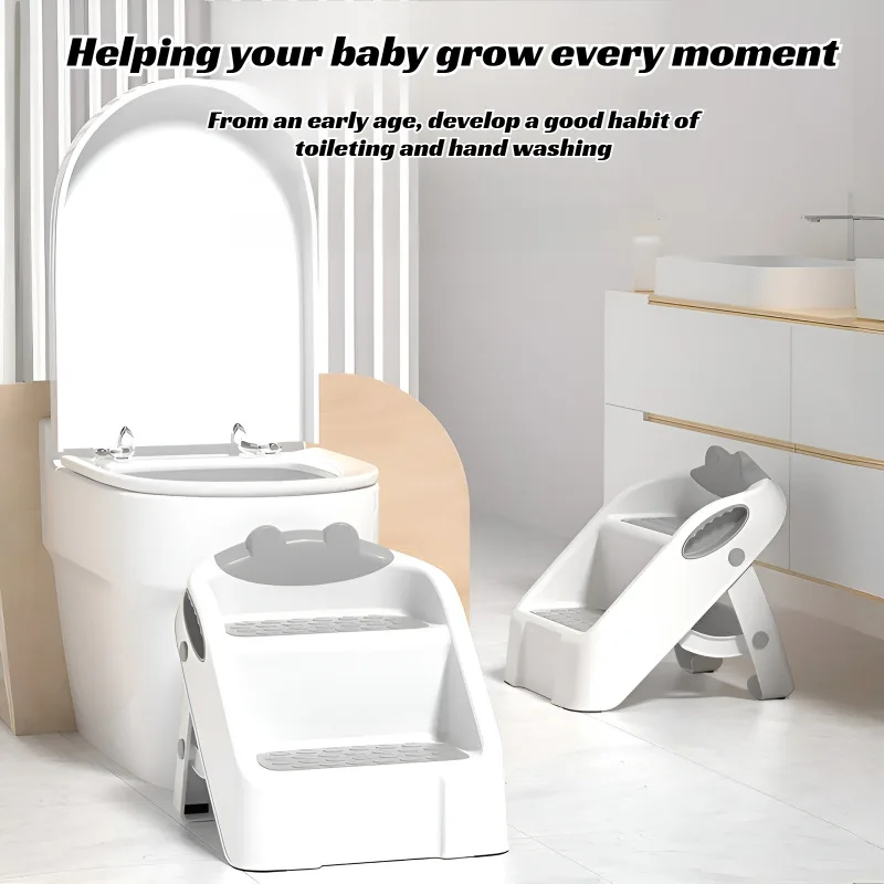 الأطفال المرحاض التدريب خطوة البراز عدم الانزلاق ط...