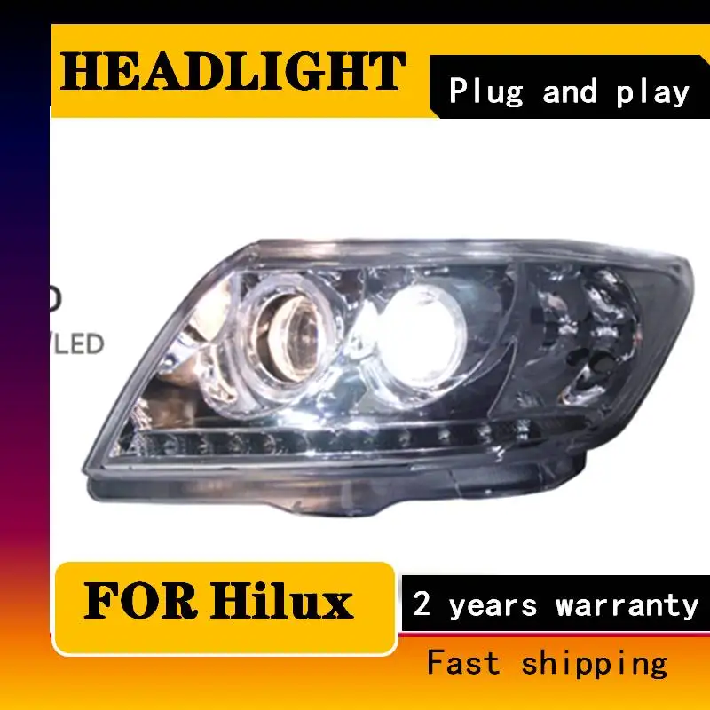 CarStylingforToyotaHiluxHeadlights20042012HiluxVigoHeadlight