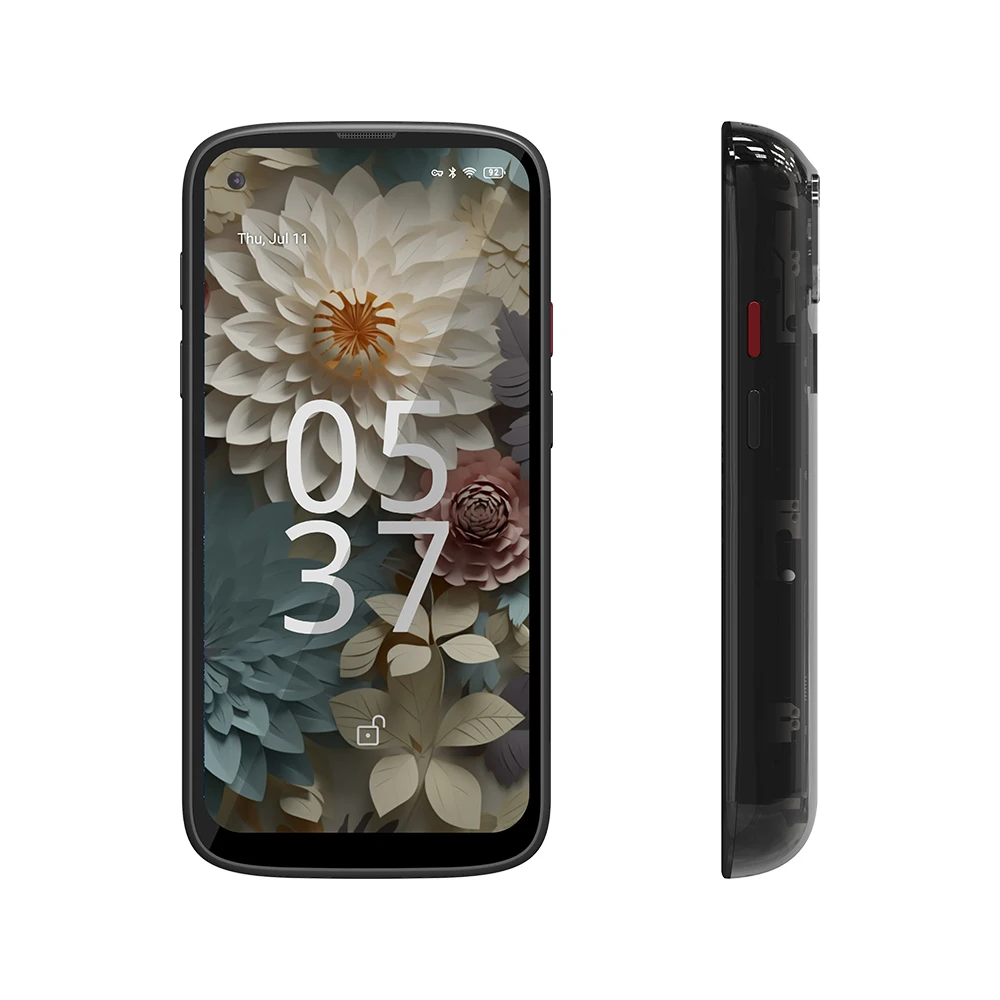 Unihertz Jelly Max, Small 5G Android 14 Black Smartphone with 66W Fast Charging Multiple Languages Support. 2