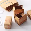 1:12 Dollhouse Decor Accessories Miniature Mini Cardboard Carton Express Box Model Pretend Play Toys For Barbie Blyth Bjd Ob11 3