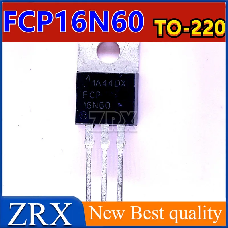 

5Pcs/Lot New original imported FCP16N60 TO-220 MOS field-effect transistor 16A 600V