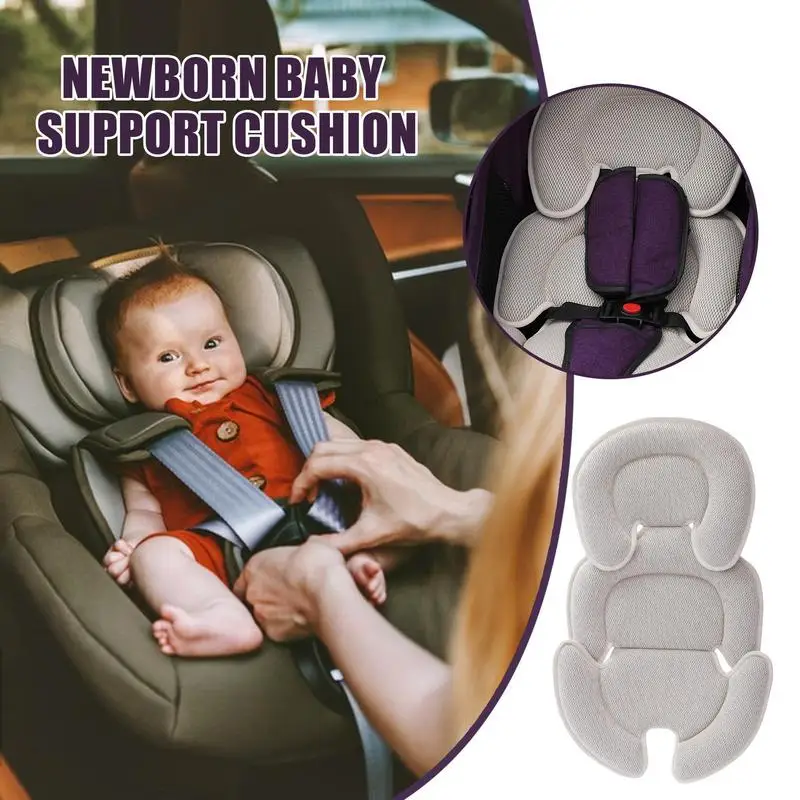 Toddler Car Seat Insert Baby Stroller Support Cushion 3D Mesh Breathable Liner Compatible with Stroller Car seat High Chair Etc.