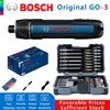 BOSCH GO 3 Cordless Screwdriver 3.6V Lithium-ion Battery Rechargeable Cordless Drill with Box Bosch go3 Professional Tool Set 1