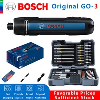 BOSCH GO 3 Cordless Screwdriver 3.6V Lithium-ion Battery Rechargeable Cordless Drill with Box Bosch go3 Professional Tool Set 1