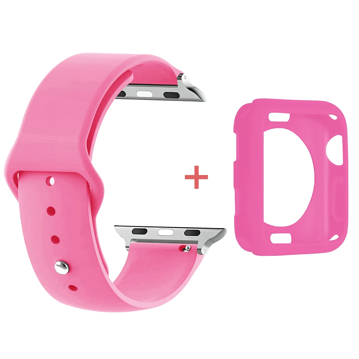 Premium TPU Watch Case & Stylish Strap with Screen Protector