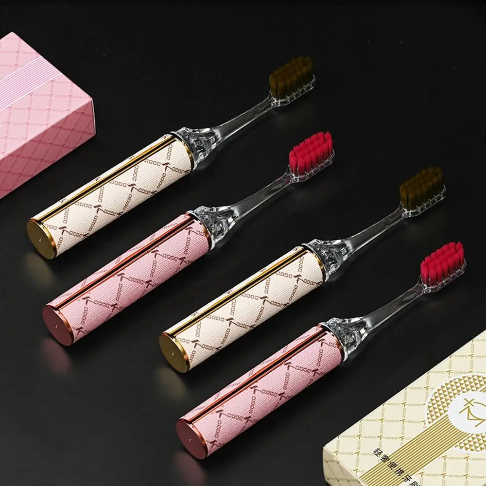 New Lipstick Shaped Toothbrush Detachable Portable Cleaning Teeth Ultra Soft Oral Care Travel