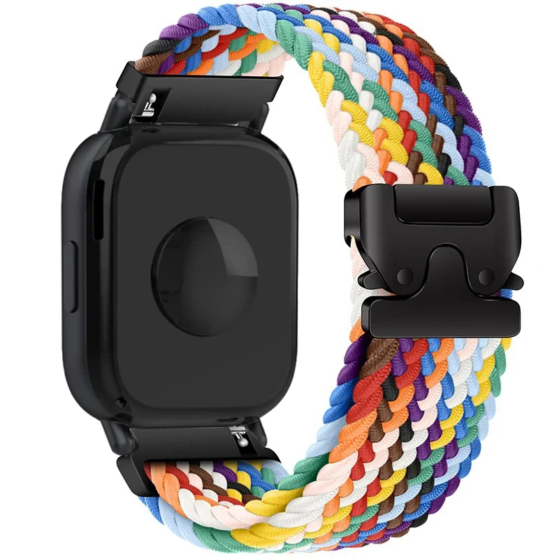 Nylon Braided Loop Strap with Parachute Buckle Bracelet Band - Versatile Accessory