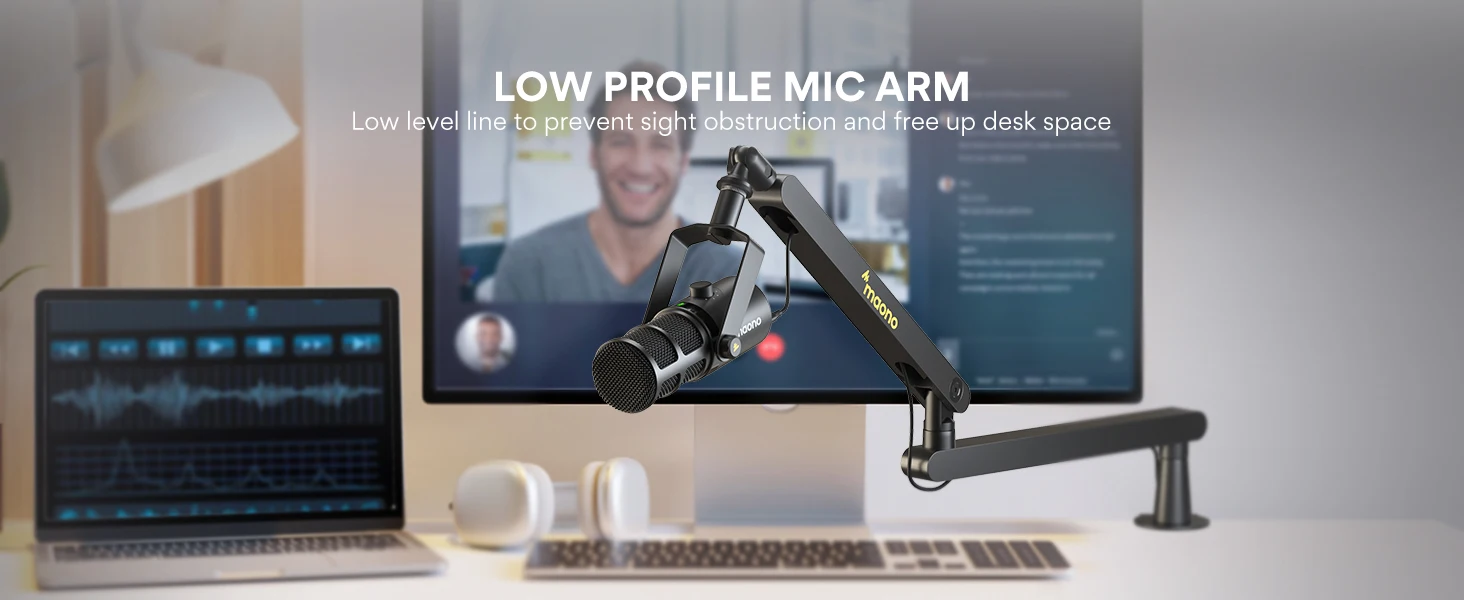 Maono BA92 Professional Microphone Arm Stand description image 2