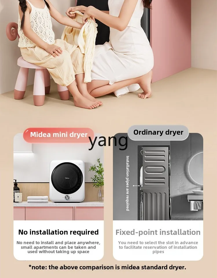 LMM household small intelligent drum dryer in-line automatic