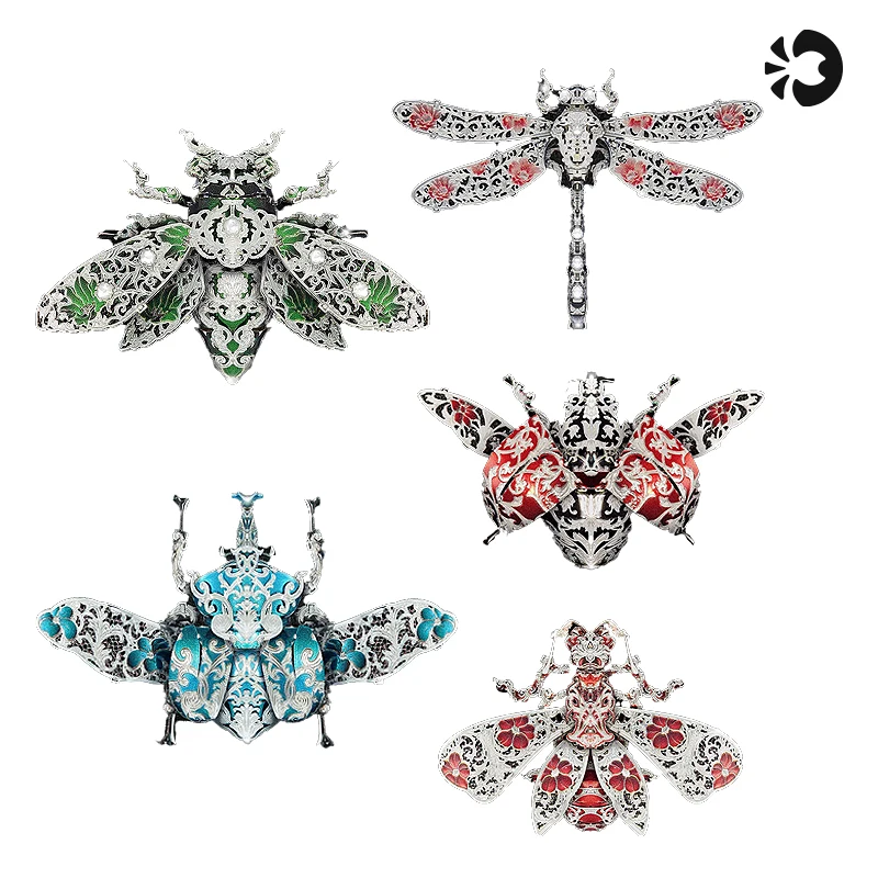 

Miraculous ladybug puzzle toys 3D miniature items model kit christmas decoration Lapel pins birthday gift accessories for women