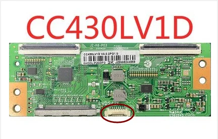 Con para 43×1 Placa Lógica N2tp430fhdlv1d-a0 Cc430lv1d Dcbhm-p260a_02 D43ppf-c22 Pd0643b1a-v1.0 Sw-led43ba201 t
