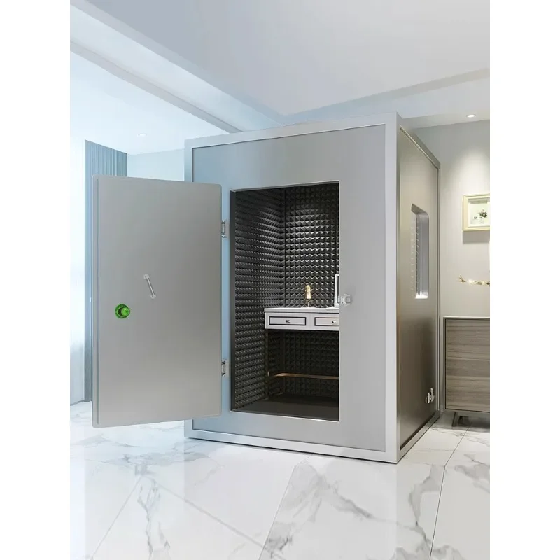 Recording studio Home soundproof Mobile live streaming host Live stream Song practice soundproof room Drum Piano