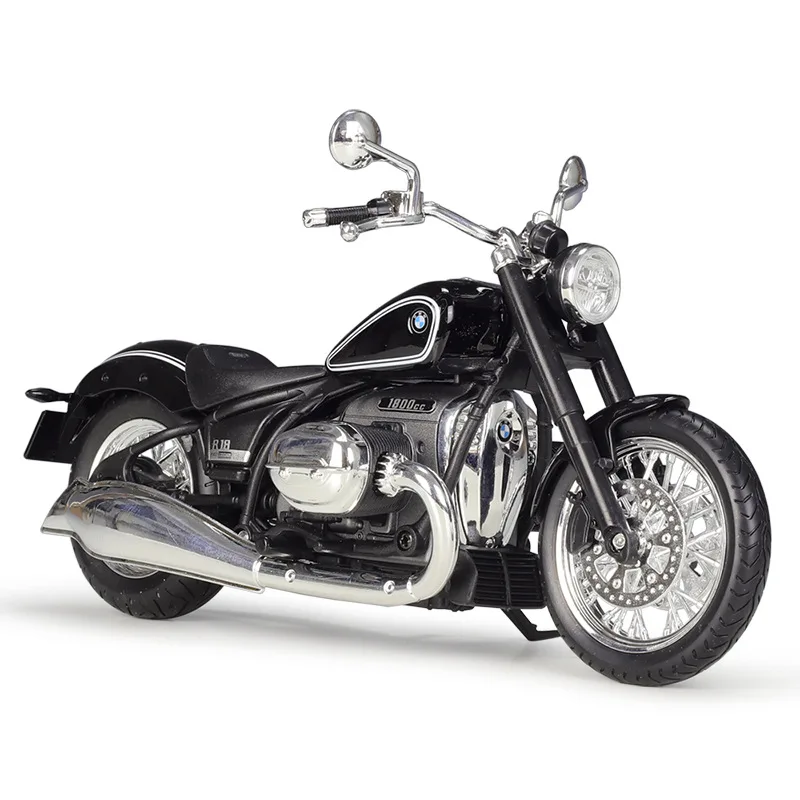 WELLY 1/12 BMW R18 2020 다이 캐스트 오토바이 모델 장난감 차량 컬렉션, 오토바이크 쇼크 업소버, 오프로드 오토사이클 장난감 자동차