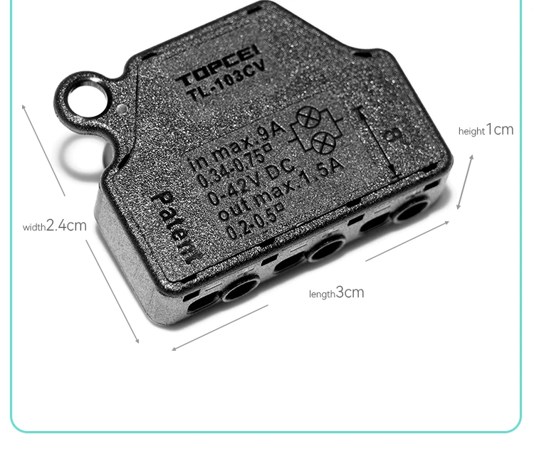 Port Sharer Paralleler LEDLlight Shunt Verkabelungsbox Sandtisch Modell Szenenbeleuchtungssystem – Detail 8