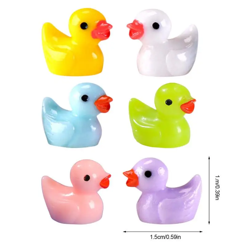 Multiple Colors Ducks Toy Car Ornaments Cool Duck Car Dashboard Decorations  Duck Cake Toppers Animal Doll for Home Decoration - AliExpress