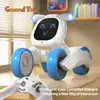 Intelligent Interactive Remote Control Robot Dog Toy Voice Control Programming RC Dog Touch Function Kid Early Learning Toy Gift 1