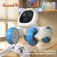 Intelligent Interactive Remote Control Robot Dog Toy Voice Control Programming RC Dog Touch Function Kid Early Learning Toy Gift 1