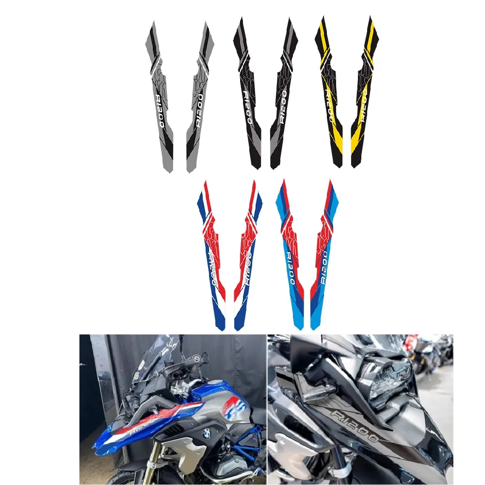 Motorcycle Front Frame Decals Case for BMW R1200GS 2017-2019 2018 sticker