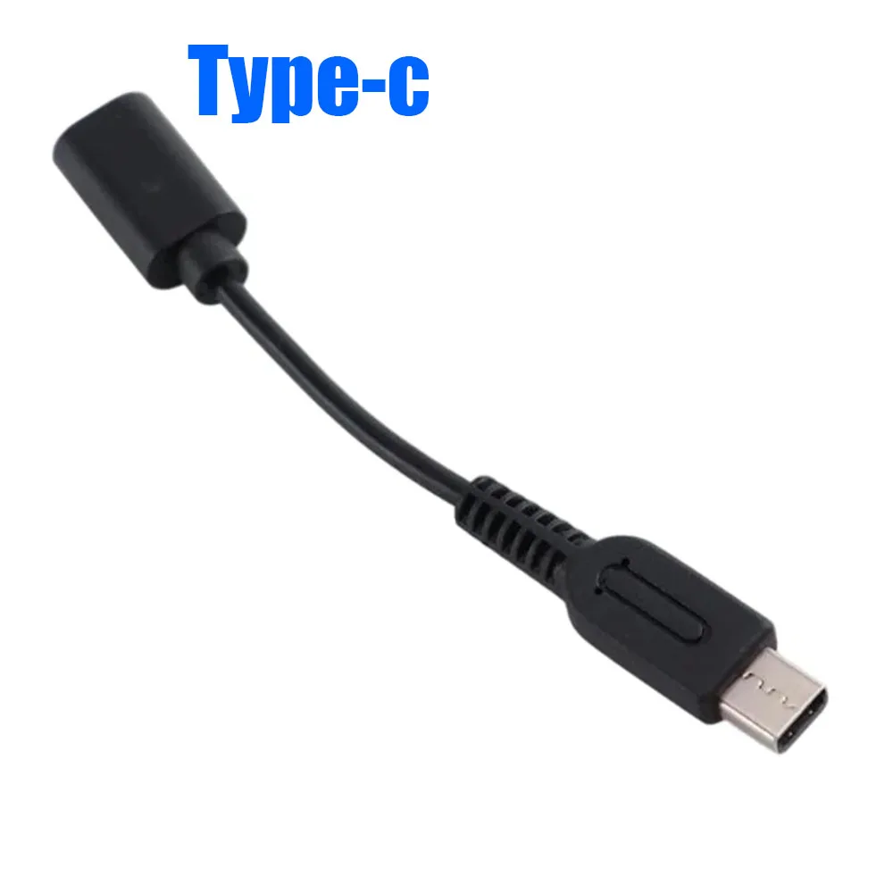 USB Type-C 충전 케이블 USB-C 암형 - Wii U 전원 공급 와이어(LED 표시등 포함) Wii U 콘솔 게임 컨트롤러용