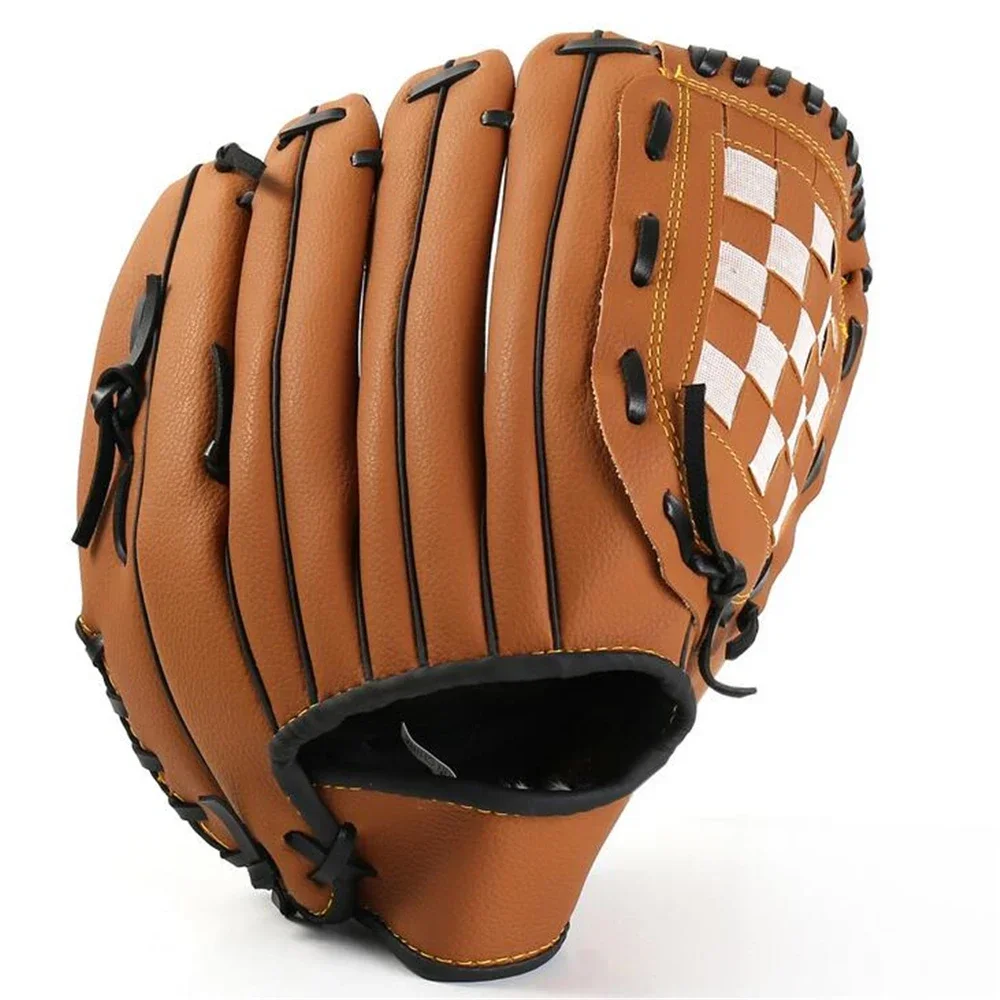 Outdoor Sport Baseball Glove Catcher Baseball Softball Training Practice Equipment Left Hand For Kids/Teenagers/Adults 3