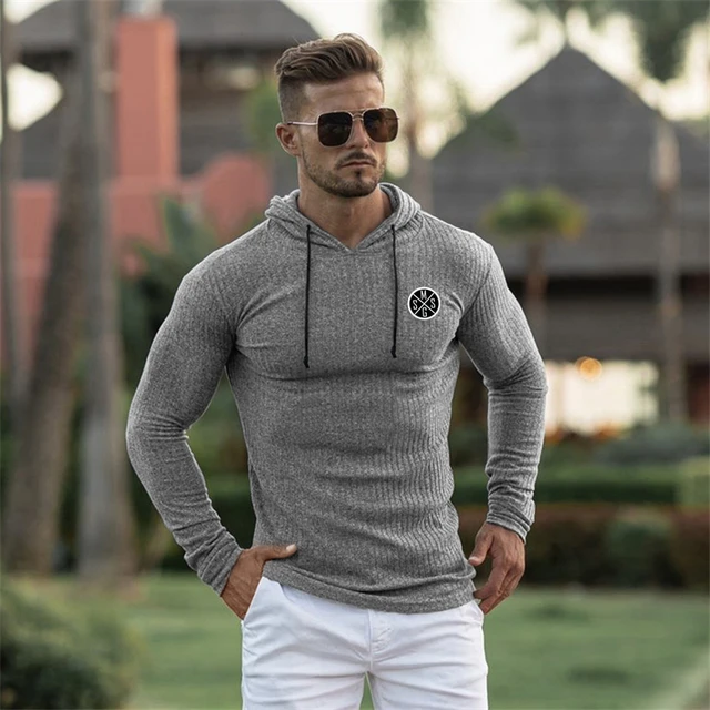 Men's Bodybuilding Long Sleeve Shirt