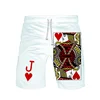 Playing Cards Poker K A Sport Running Short Pants KING QUEEN Swimming Trunk Pants Quick-drying Movement Surfing Shorts Swimwear 3