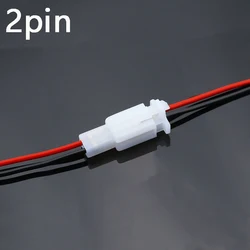 Automotive Quick Connection Electrical Wire Connector Kit - 2.8mm Male & Female Terminal Plugs (Set of 9) (2 pin)