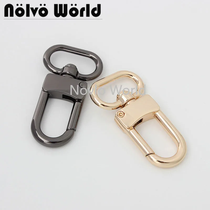 

20-100 pieces 3 colors 19mm 3/4 Inch Luggage Straps Metal Buckles Lobster Swivel Clasps Trigger Clips Snap Hook DIY Craft