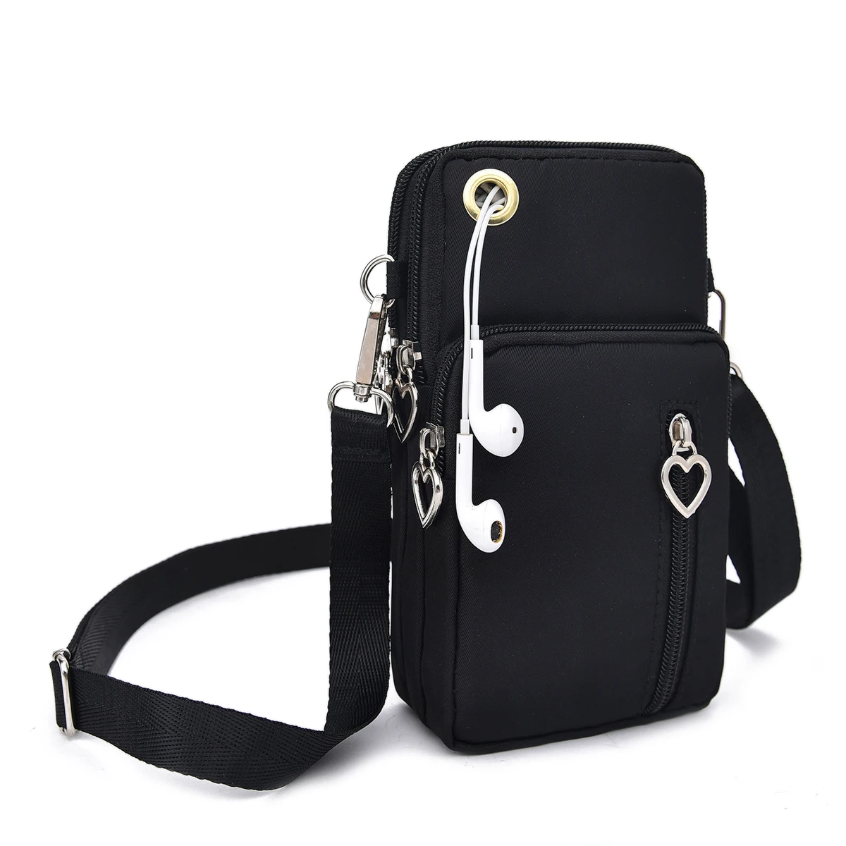 Universal Mobile Phone Bag For Samsung/iPhone/Huawei/HTC/LG Case Wallet Outdoor Sport Arm Purse Shoulder Bag Women Phone Pouch