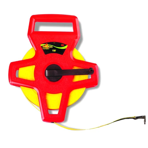 

Rafkinben open tape, fiber optic glass tape measure, 45.7 meters measuring tool, tape measure