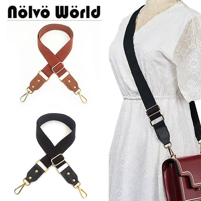 1-2-10pcs Up to 130cm 2022 New Solid Color Simple And Generous Shoulder  Strap Pu+Terylene Cotton For Bag Accessories - AliExpress