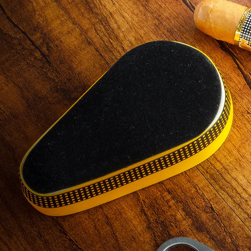 Ceramics Travel Cigar Holder Stand Pocket Mount ASHTRAY Cigar Rest Rack Smoking Accessories For Cohiba portable ashtray ceramic ashtray