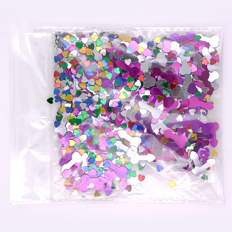 Hot selling single party fun props, site decoration with birds, sequins, and paper scraps decorations