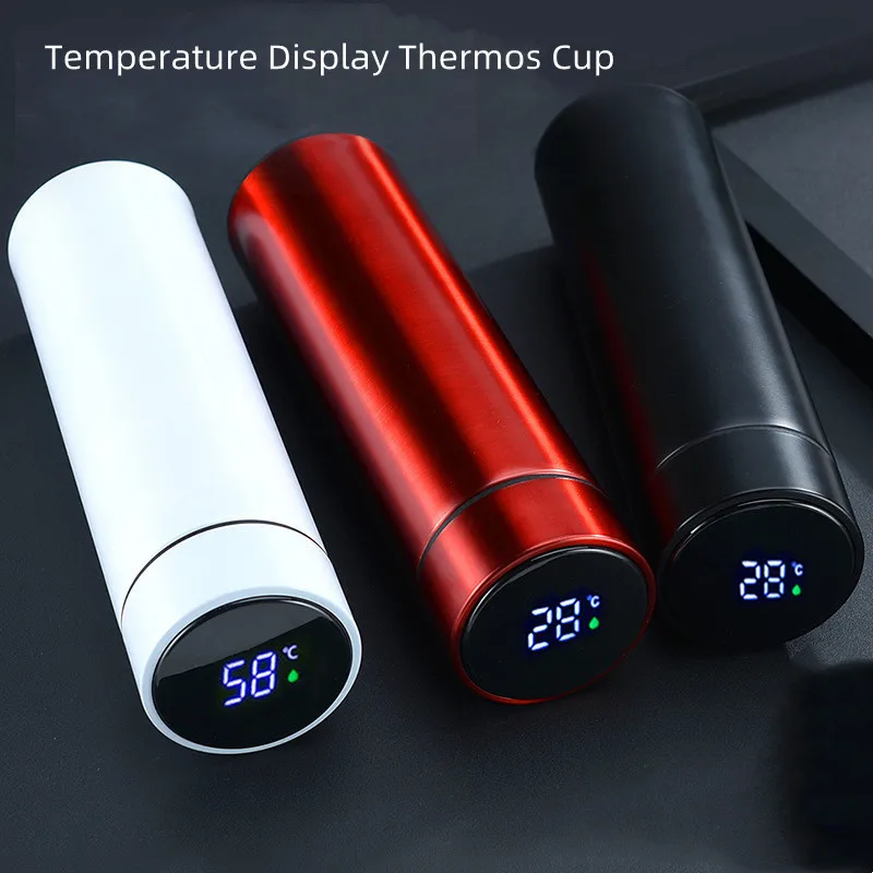 IntelligentInsulationCupsSmartInsulationCupWaterBottleLed