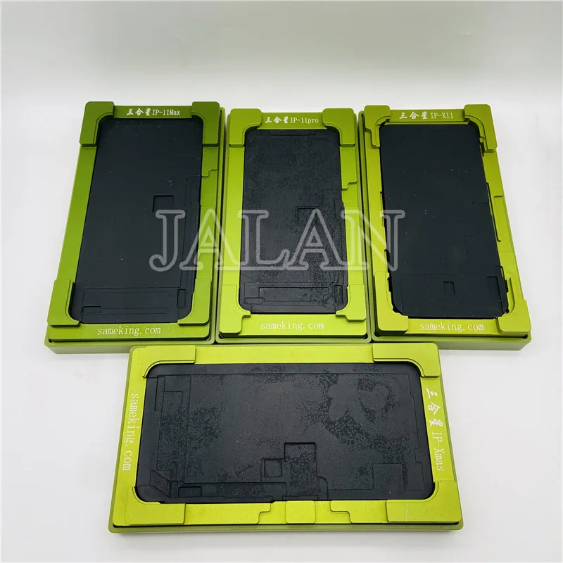 

Зеленая форма 2 в 1, ЖК ламинирование позиционирования для iPhone X 11 12 13 mini 14 Pro Max Oled экран/стекло/OCA клей ламинат ремонт