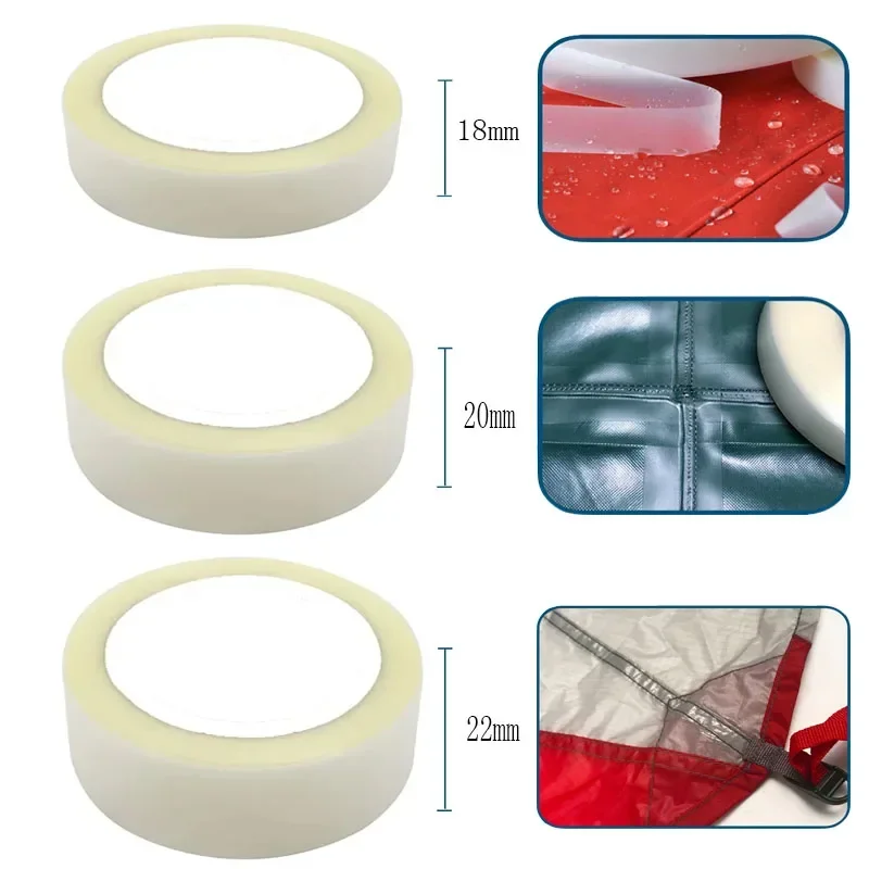Durable Waterproof Fabric Repair Tape - PU Coated Seam Sealing for Outdoor Gear and Accessories