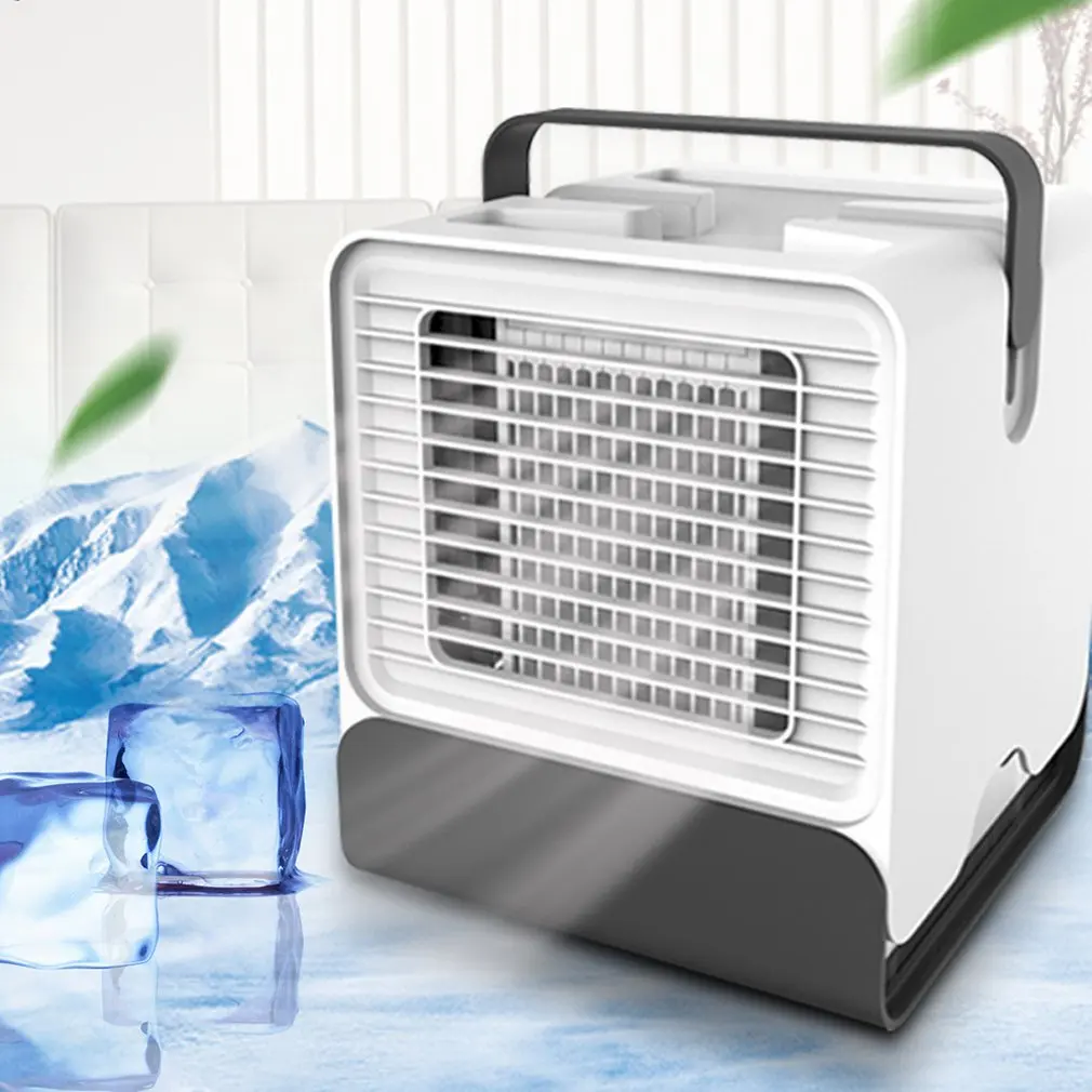 

Spades A Mini Air Cooler Negative Ion Air Conditioning Fan Dormitory Office Usb Small Cooling Fan