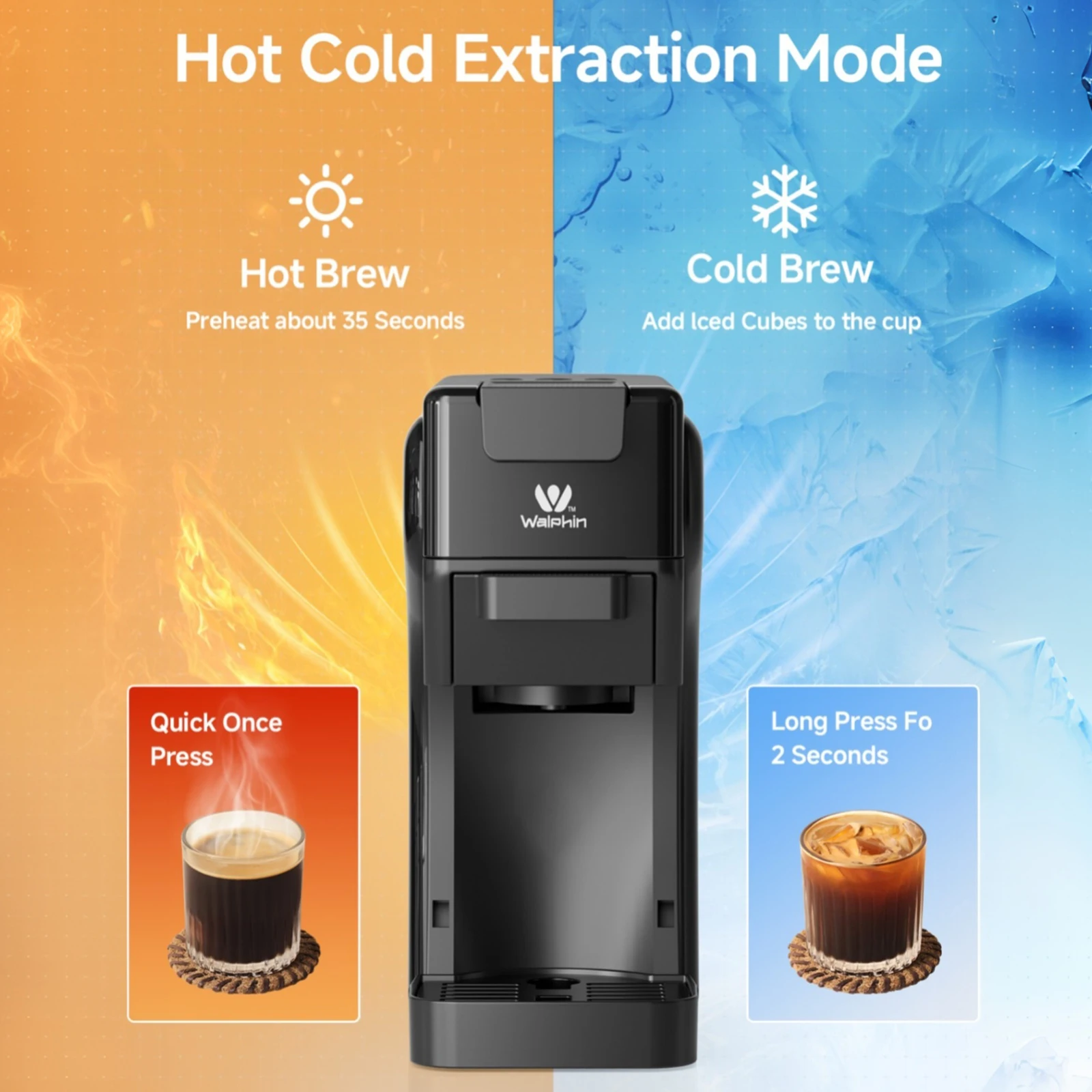 ماكينة قهوة اسبريسو 3 في 1