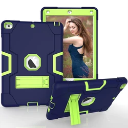 Étui pour iPad 10.2 2020 2019 2018 9.7 D'air 4 10.9 3 10.5 Pro 11 2021 Mini 5 6 7th 8th Génération Résistant Aux Chocs Enfants Couverture 